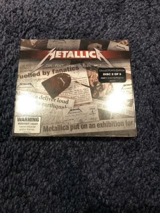 Metallica Cd Six Feet Down Under Part 2 Rare Australian / Nz Edition E.  P