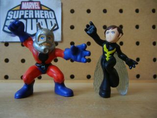 Marvel Hero Squad Very Rare Ant - Man & Wasp Antman Avengers Endgame