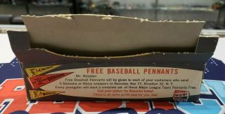 1959 Topps Baseball Cards 5 Cent Empty Wax Pack Display Box MLB RARE 3