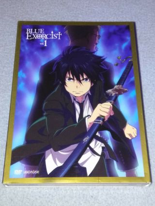 Blue Exorcist Volume 1 (dvd) Aniplex Official Poster Rare Opp