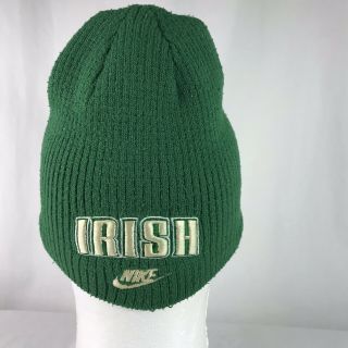 Nike Lebron James Irish St V Knit Cap Green Rare High School Hat 2