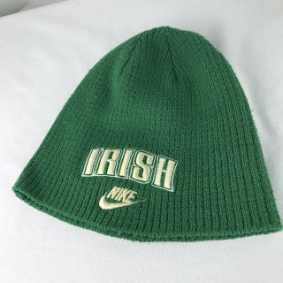 Nike Lebron James Irish St V Knit Cap Green Rare High School Hat 3