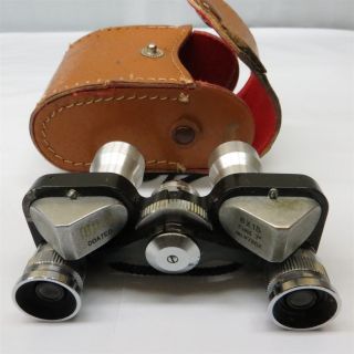 Rare Vintage Milo Coated Binoculars 6x15 Field 7 No 97352 11969