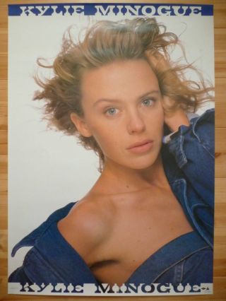 Kylie Minogue Promo Big Poster B1 Ex Japan Not For Sell Rare