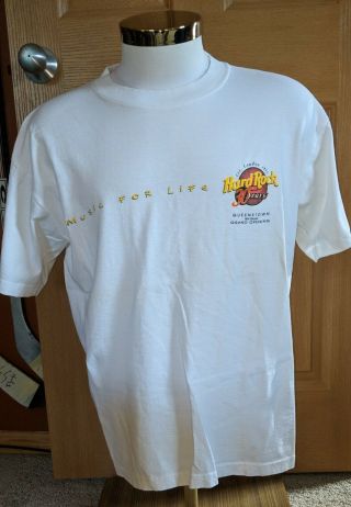 Hard Rock Cafe Queenstown Zealand Rare 30 Years Music For Life T - Shirt