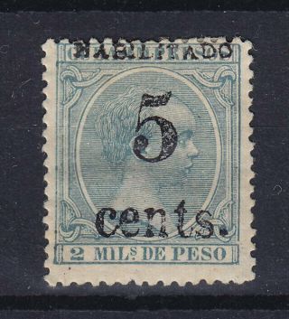 Puerto Principe Us Occupation,  Mi 6,  Mlh,  Rare Stamp