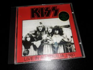 Kiss Live In Australia 1980 Rare Songs Vol.  1 From Fancy Fair Album Cd Very Good