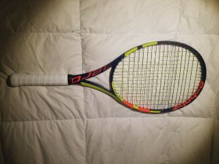 Rare Babolat Pure Aero Tennis Racquet 2017 Roland Garros Edition 4 3/8 "