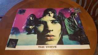 Poster The Verve Group Photo Pyramid Posters Vintage Rare