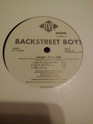 BACKSTREET BOYS - LARGER THAN LIFE 12 