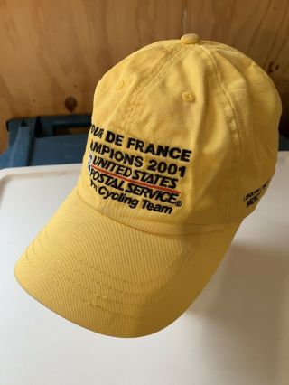 Rare Nike Tour De France United Postal Service Usps 2001 Cycling Hat