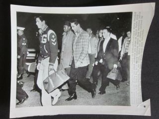 1958 Elvis Presley First Army Maneuver Real Photo Rare