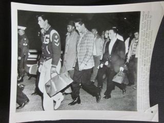 1958 ELVIS Presley First Army Maneuver Real Photo RARE 7