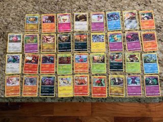 Pokemon Unified Minds X74 Rare Cards Nm/m