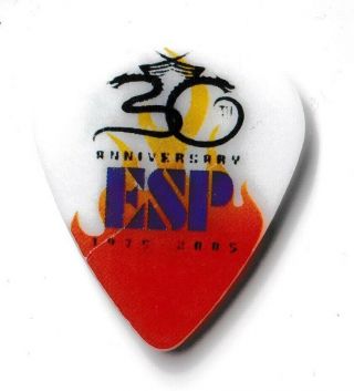 Metallica Guitar Pick ( (james Hetfield))  Esp Rare Tour Concert Last One