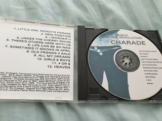 Prince Charade Symbol Parade Rare Collectors Item Outtakes Tour 3