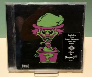 Insane Clown Posse Riddle Box W/ Hed (pe) Sticker - Rare Oop - 1995 Zomba Records