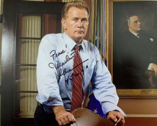 Martin Sheen Signed 8x10 Photo Actor Autographed The West Wing Tv Show Rare
