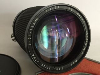 Rare Carl Zeiss 28 - 135mm Zoom Lens Nikon Full Frame Digital Cameras Fit