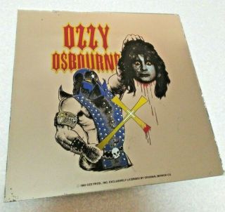 Ozzy Osbourne 1982 Ozz Prod. ,  Inc.  By Mirror Co.  Extremely Rare 12x12