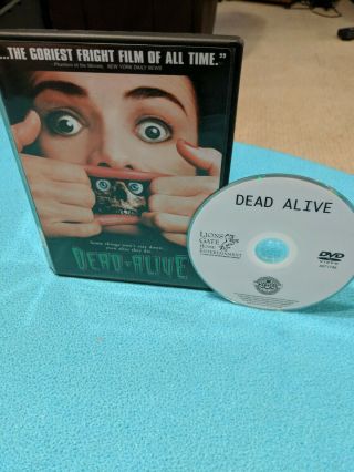 Dead Alive (dvd,  1998,  Unrated Version) Peter Jackson Rare Oop Horror