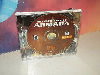 Star Trek Armada (pc Game,  2000,  Rare, )