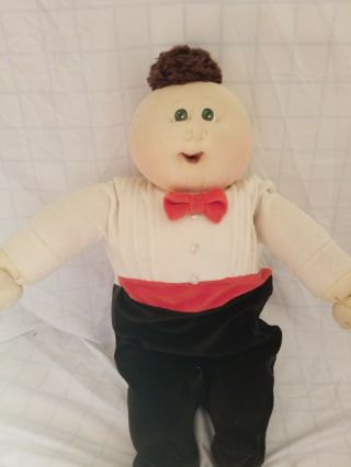 22 Inch Soft Sculpture Cabbage Patch Kid Boy 1980s Open Mouth,  Rare