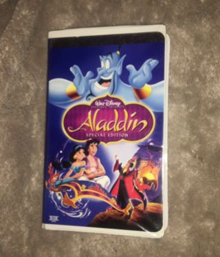 Aladdin Classic Walt Disney Special Platinum Edition Rare Cond.  Vhs Video