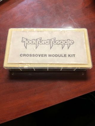 Rockford Fosgate Crossover Module Kit Rare Punch Vintage