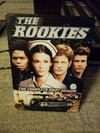 The Rookies - The Complete First Season (dvd,  2007,  5 - Disc Set) Rare