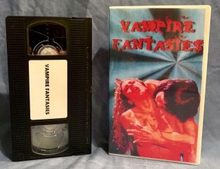 Rare Sov Shot On Video Vhs Tape Vampire Fantasies Salt City Home Video