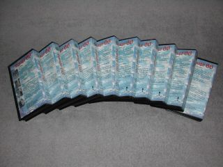 RARE COLLECTABLE - COLUMBIA HOUSE ROUTE 66 TV SHOW VHS Complete Set of 10 4