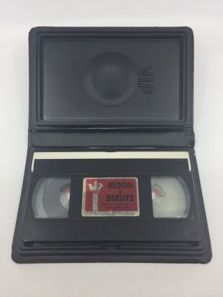 BLOOD & BULLITS - 1977 - VHS - PAL - Videofilm Promotions Label - UK - VERY RARE 3