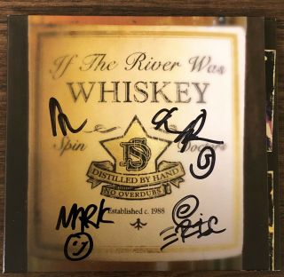 Spin Doctors If The River Was Whiskey Signed Cd Rare Autographed 90’s Alt Rock