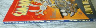 THE COLLECTED SAM & MAX SURFIN THE HIGHWAY TPB VERY RARE OOP STEVE PURCELL 6