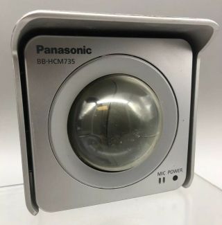 Panasonic Bb - Hcm735 Rare Outdoor Security Poe Pan Tilt Sound Camera Only - H08