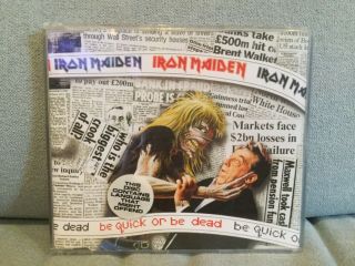 Rare: Iron Maiden ‘be Quick Or Be Dead’ Cd Single