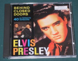 Rare Elvis Presley - Cd " Behind Closed Doors "