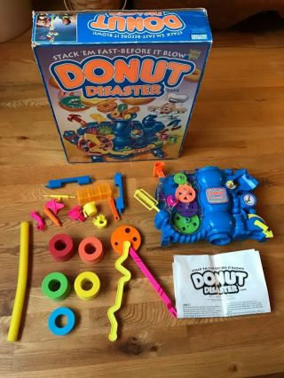 Donut Disaster Game Parker Brothers 1992 - Rare
