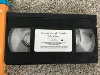 Rare Promotional All Together Teletubbies PBS Kids VHS Video Canada Version 5