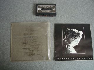Various Mc From Brussels With Love Rare 1st Edition John Foxx Thomas Dolby,