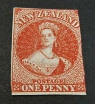Nystamps British Zealand Stamp 27 Og H $1000 Rare