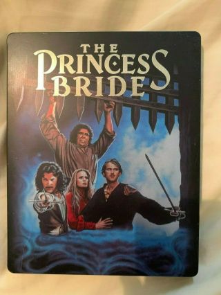 The Princess Bride Rare Uk Blu - Ray Steelbook - Region B Only