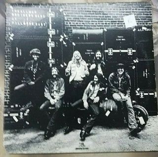 Rare The Allman Brothers Band At Fillmore East 1971 2 X Lp