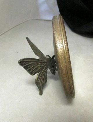 RARE ANTHROPOLOGIE Skipperling butterfly back standing vanity MIRROR 3