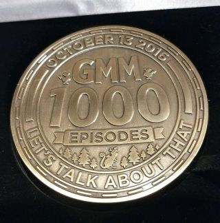 RARE Good Mythical Morning 1000th Episode Commemorative Coin w Case 2