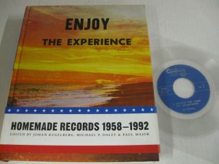 Enjoy The Experience Homemade Records 1958 - 1992 Hardback Book,  45 Oop Rare
