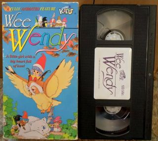 " Wee Wendy " Vhs Rare Animation Just For Kids 1989 Toei Oop