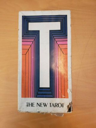 Rare Vintage Tarot Card Deck The Tarot For The Aquarian Age 1970 Maze
