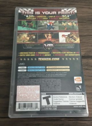PSP Tekken 6 Black Label RARE 2